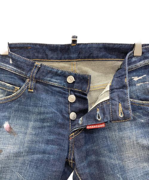 DSQUARED2（ディースクエアード）DSQUARED2 (ディースクエアード) デニムパンツ インディゴ サイズ:46の古着・服飾アイテム