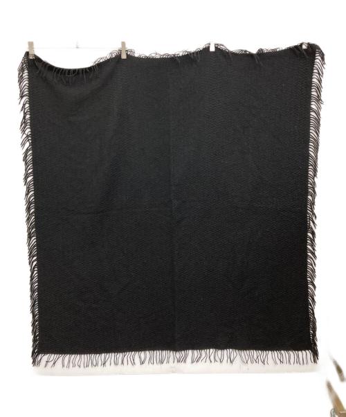 douce gloire（ドゥースゴロワー）douce gloire (ドゥースゴロワー) カシミヤストール ブラックの古着・服飾アイテム