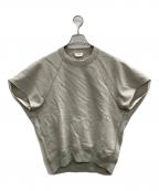 BLAMINKブラミンク）の古着「吊り裏毛 ロゴショートスリーブ」｜グリーン