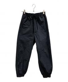 BLAMINK（ブラミンク）の古着「SUMMER コットンリブパンツ」｜ネイビー