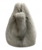 SIMONETTA RAVIZZAシモネッタ ラヴィッツァ）の古着「ミンクハンドバッグ」｜グレー