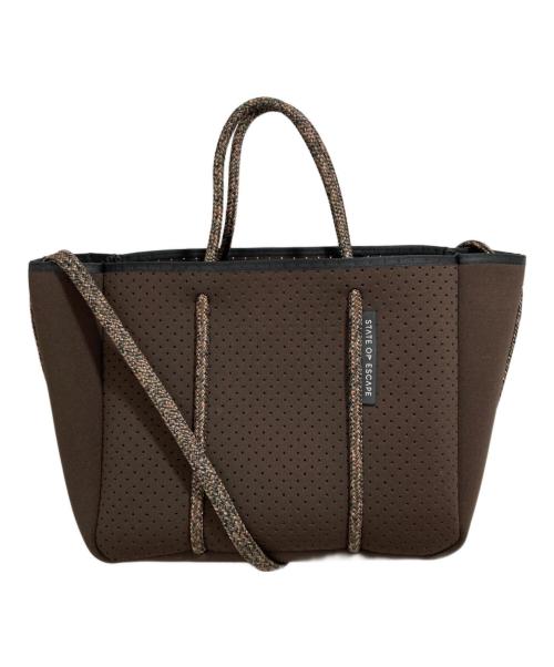 STATE OF ESCAPE（ステイトオブエスケープ）STATE OF ESCAPE (ステイトオブエスケープ) 2WAYバッグ ブラウンの古着・服飾アイテム