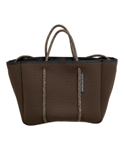 STATE OF ESCAPE（ステイトオブエスケープ）STATE OF ESCAPE (ステイトオブエスケープ) 2WAYバッグ ブラウンの古着・服飾アイテム