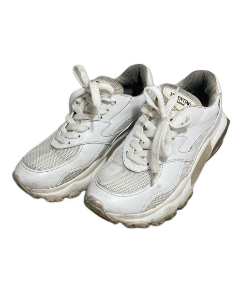 VALENTINO（ヴァレンティノ）VALENTINO (ヴァレンティノ) ローカットスニーカー ホワイト サイズ:37の古着・服飾アイテム
