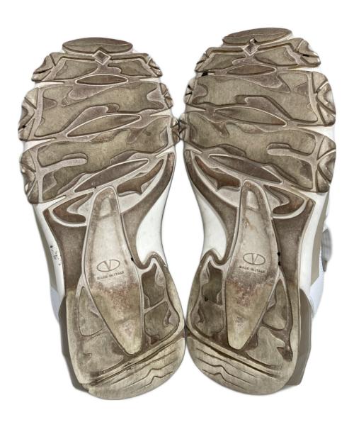 VALENTINO（ヴァレンティノ）VALENTINO (ヴァレンティノ) ローカットスニーカー ホワイト サイズ:37の古着・服飾アイテム