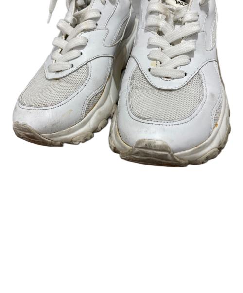 VALENTINO（ヴァレンティノ）VALENTINO (ヴァレンティノ) ローカットスニーカー ホワイト サイズ:37の古着・服飾アイテム