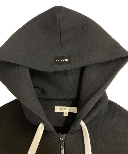 BLAMINK（ブラミンク）BLAMINK (ブラミンク) P CO/N LOGO PARKER ブラックの古着・服飾アイテム