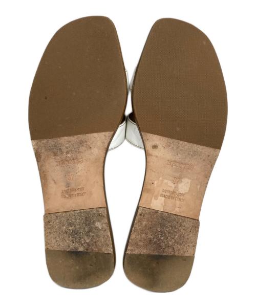 HERMES（エルメス）HERMES (エルメス) オランサンダル ホワイト サイズ:37の古着・服飾アイテム