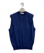 FILIPPO DE LAURENTIISフィリッポ・デ・ローレンティス）の古着「ニットベスト」｜ネイビー