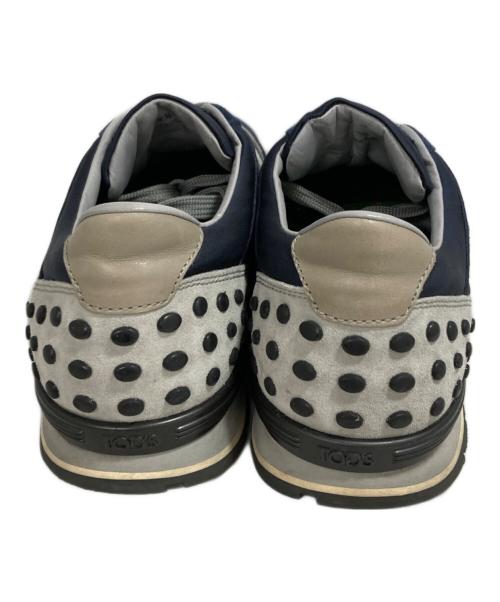 TOD'S（トッズ）TOD'S (トッズ) ローカットスニーカー ネイビー サイズ:9　1/2の古着・服飾アイテム