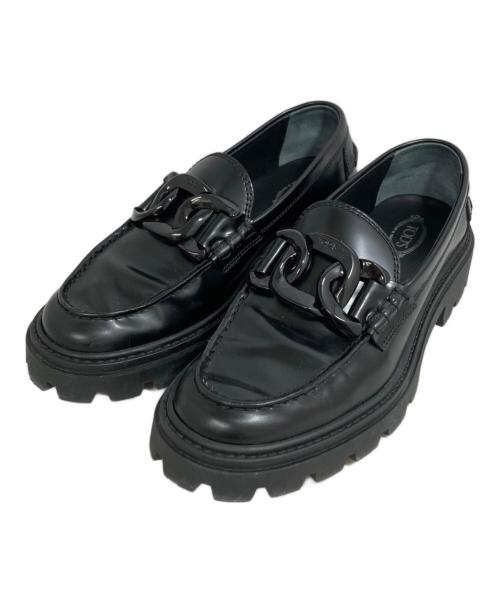 TOD'S（トッズ）TOD'S (トッズ) KATEローファー ブラック サイズ:37の古着・服飾アイテム