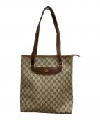 GUCCIグッチ）の古着「トートバッグ」｜ベージュ