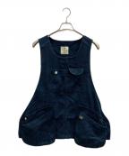 Snow peakスノーピーク）の古着「柔道オックスベスト」｜ネイビー