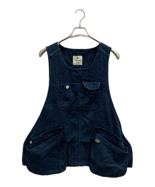 Snow peak（スノーピーク）snow peak (スノーピーク) 柔道オックスベスト ネイビー サイズ:2の古着・服飾アイテム