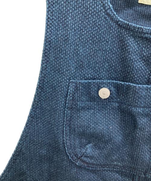 Snow peak（スノーピーク）snow peak (スノーピーク) 柔道オックスベスト ネイビー サイズ:2の古着・服飾アイテム