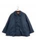 COMME des GARCONS SHIRT BOYS（コムデギャルソンシャツボーイズ）の古着「オーバーサイズPコート」｜ネイビー