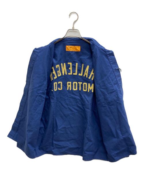 CHALLENGER（チャレンジャー）CHALLENGER (チャレンジャー) MOTOR CO. SHIRT ネイビー サイズ:L 未使用品の古着・服飾アイテム