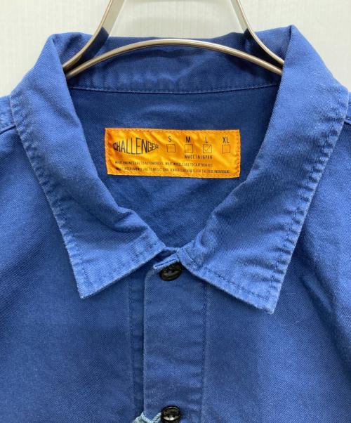 CHALLENGER（チャレンジャー）CHALLENGER (チャレンジャー) MOTOR CO. SHIRT ネイビー サイズ:L 未使用品の古着・服飾アイテム