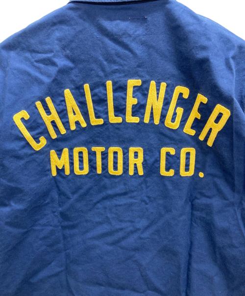 CHALLENGER（チャレンジャー）CHALLENGER (チャレンジャー) MOTOR CO. SHIRT ネイビー サイズ:L 未使用品の古着・服飾アイテム