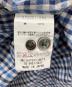 中古・古着 NIGEL CABOURN (ナイジェルケーボン) 半袖チェックシャツ ブルー サイズ:54：6000円