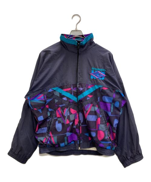 UMBRO（アンブロ）UMBRO (アンブロ) ナイロンジャケット パープル サイズ:Mの古着・服飾アイテム