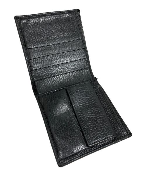 GUCCI（グッチ）GUCCI (グッチ) 2つ折り財布 ブラックの古着・服飾アイテム