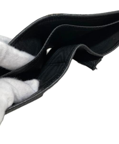 GUCCI（グッチ）GUCCI (グッチ) 2つ折り財布 ブラックの古着・服飾アイテム