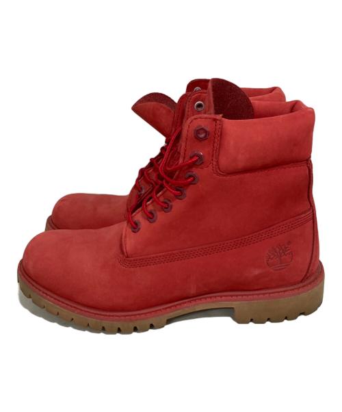Timberland（ティンバーランド）Timberland (ティンバーランド) ブーツ レッド サイズ:9 1/2の古着・服飾アイテム