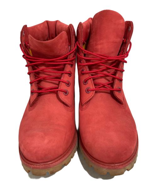 Timberland（ティンバーランド）Timberland (ティンバーランド) ブーツ レッド サイズ:9 1/2の古着・服飾アイテム