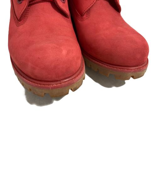 Timberland（ティンバーランド）Timberland (ティンバーランド) ブーツ レッド サイズ:9 1/2の古着・服飾アイテム