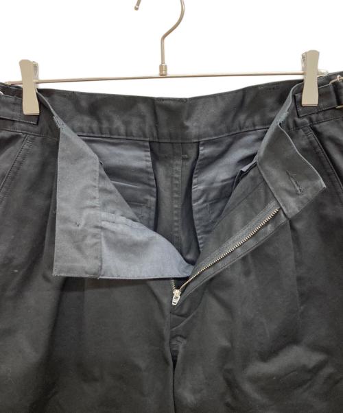 MHL（エムエイチエル）MHL (エムエイチエル) WASHED CHINO COTTON ブラック サイズ:Lの古着・服飾アイテム