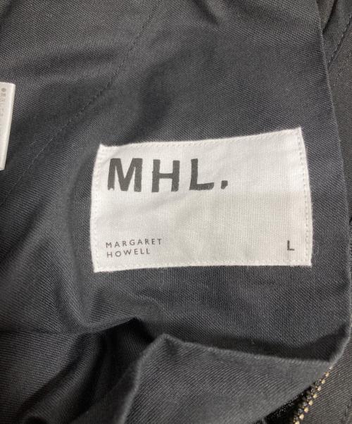MHL（エムエイチエル）MHL (エムエイチエル) WASHED CHINO COTTON ブラック サイズ:Lの古着・服飾アイテム
