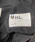 中古・古着 MHL (エムエイチエル) WASHED CHINO COTTON ブラック サイズ:L：7000円