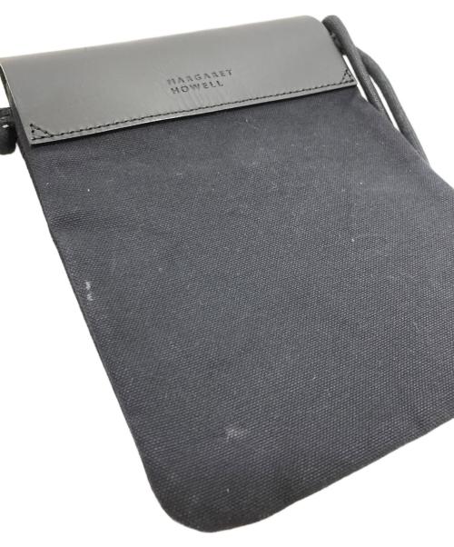 MARGARET HOWELL（マーガレットハウエル）MARGARET HOWELL (マーガレットハウエル) PARAFFIN COTTON CANVAS ブラックの古着・服飾アイテム