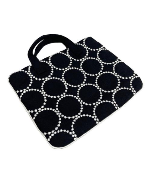 mina perhonen（ミナ ペルホネン）mina perhonen (ミナ ペルホネン) バッグ ブラックの古着・服飾アイテム