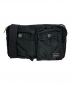 PORTERポーター）の古着「ウエストバッグ」｜ブラック