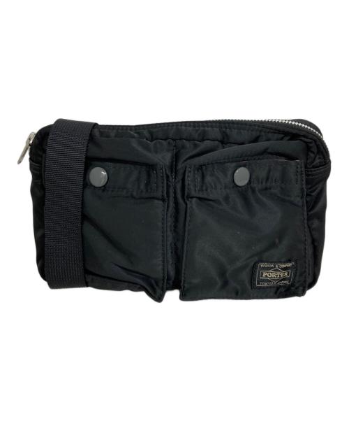 PORTER（ポーター）PORTER (ポーター) ウエストバッグ ブラックの古着・服飾アイテム