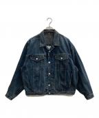 KENZO JEANSケンゾージーンズ）の古着「葛飾北斎 富嶽三十六景デニムジャケット」｜インディゴ