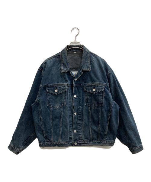 KENZO JEANS（ケンゾージーンズ）KENZO JEANS (ケンゾージーンズ) 葛飾北斎 富嶽三十六景デニムジャケット インディゴ サイズ:Fの古着・服飾アイテム