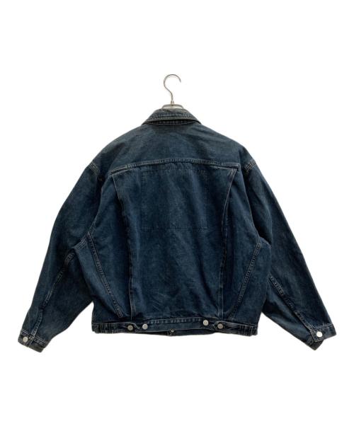 KENZO JEANS（ケンゾージーンズ）KENZO JEANS (ケンゾージーンズ) 葛飾北斎 富嶽三十六景デニムジャケット インディゴ サイズ:Fの古着・服飾アイテム