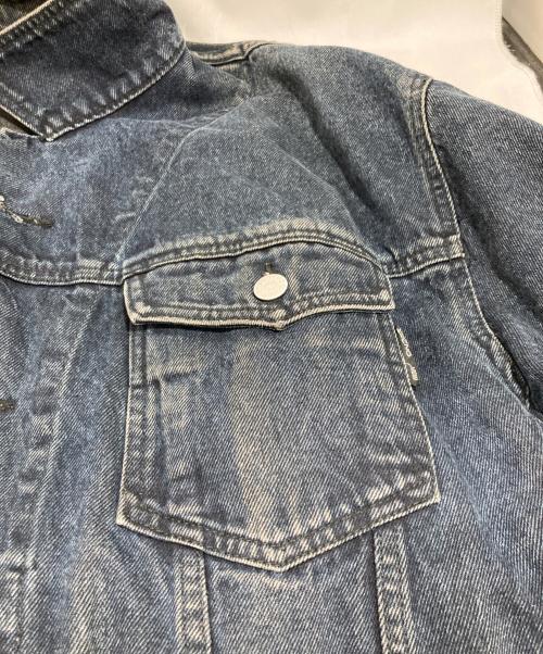 KENZO JEANS（ケンゾージーンズ）KENZO JEANS (ケンゾージーンズ) 葛飾北斎 富嶽三十六景デニムジャケット インディゴ サイズ:Fの古着・服飾アイテム