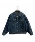 KENZO JEANS（ケンゾージーンズ）の古着「葛飾北斎 富嶽三十六景デニムジャケット」｜インディゴ