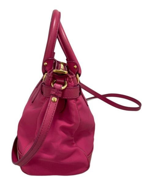 Salvatore Ferragamo（サルヴァトーレ フェラガモ）Salvatore Ferragamo (サルヴァトーレ フェラガモ) ガンチーニ2WAYバッグ ピンクの古着・服飾アイテム