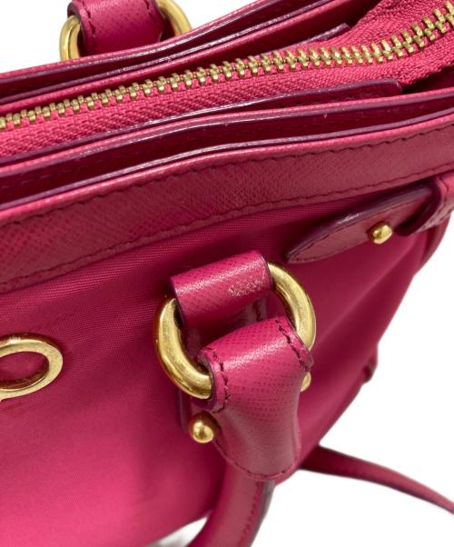 Salvatore Ferragamo（サルヴァトーレ フェラガモ）Salvatore Ferragamo (サルヴァトーレ フェラガモ) ガンチーニ2WAYバッグ ピンクの古着・服飾アイテム