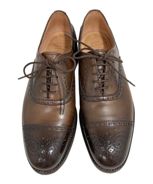 CHEANEY（チーニー）CHEANEY (チーニー) WILFRED BURNISHED MOCHA ブラウン サイズ:5 1/2の古着・服飾アイテム