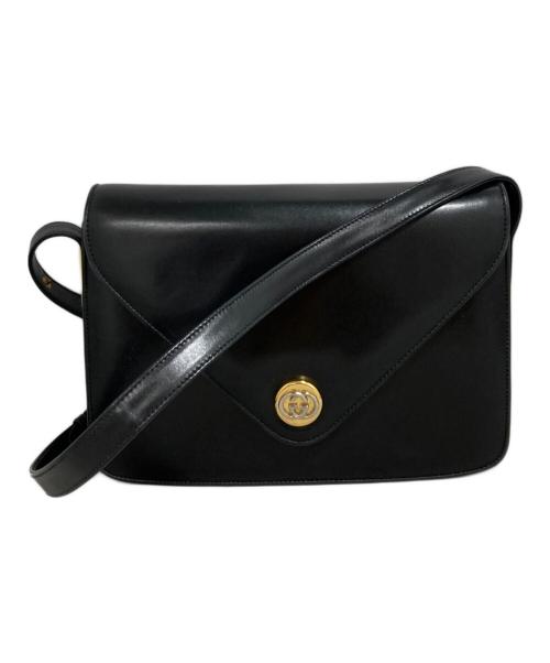 GUCCI（グッチ）GUCCI (グッチ) ワンショルダーバッグ ブラックの古着・服飾アイテム