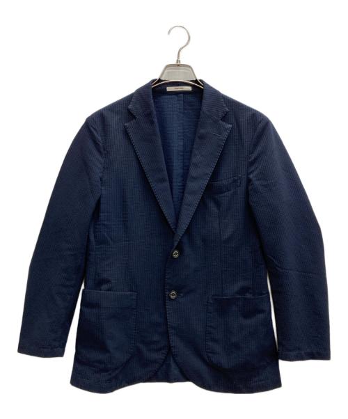 MACKINTOSH PHILOSOPHY（マッキントッシュ フィロソフィー）MACKINTOSH PHILOSOPHY (マッキントッシュ フィロソフィー) トロッター シアサッカー テーラードジャケット ネイビー サイズ:36Rの古着・服飾アイテム