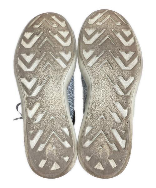 ECCO（エコー）ECCO (エコー) ハイカットスニーカー グレー サイズ:38の古着・服飾アイテム