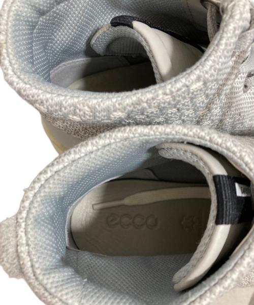 ECCO（エコー）ECCO (エコー) ハイカットスニーカー グレー サイズ:38の古着・服飾アイテム