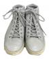 中古・古着 ECCO (エコー) ハイカットスニーカー グレー サイズ:38：5000円